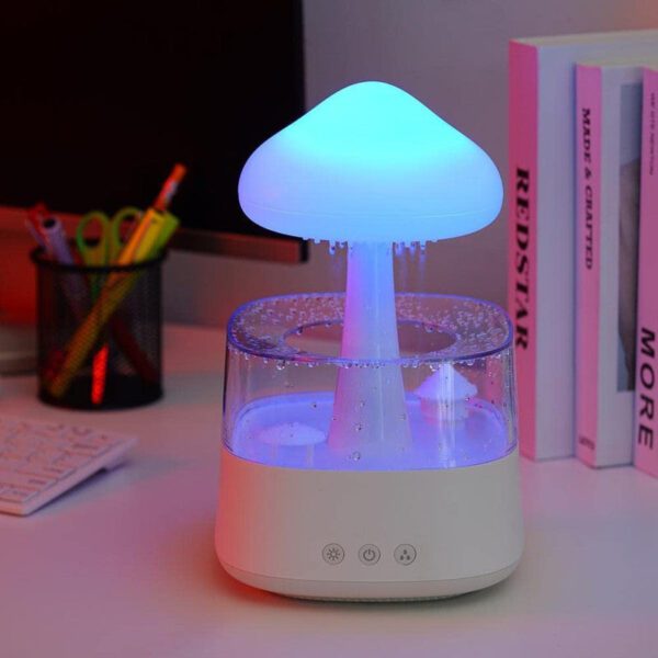 Smart Cloud Rain Humidifier & Night Light